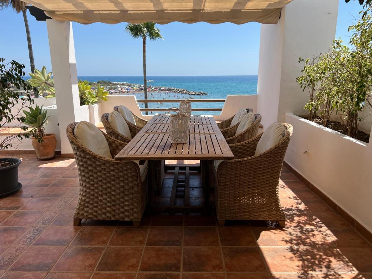Playa Cristo Amazing Beach Terrace Appartment Estepona Exterior photo